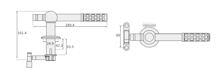 热风炉把手尺寸-佛山欧拓