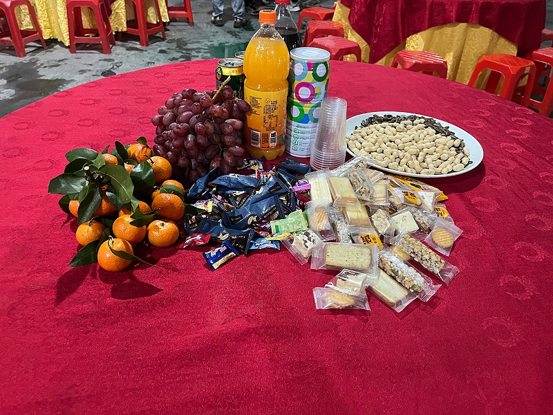 欧拓24年团年饭现况1